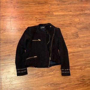 Black with gold jacket